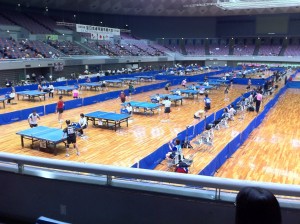 全日本卓球選手権（マスターズの部）大会写真